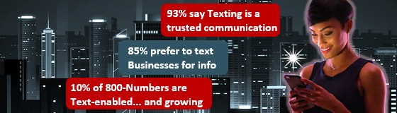 Convenient & Spam-Free: Why 800-Number Texting (8MS) is a Growing B2C Channel in North America